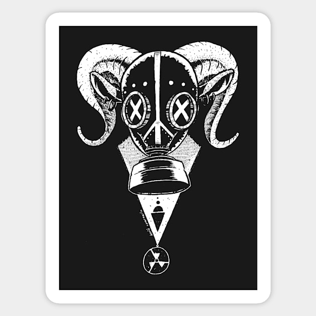 Apocalypse Devil Sticker by DavidCavernario